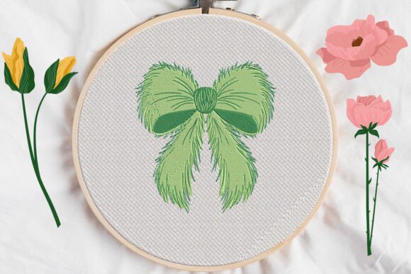 Green Bow Applique Embroidery: A Seller’s Review
