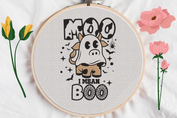 Moo I Mean Boo Embroidery: A Designer’s Review