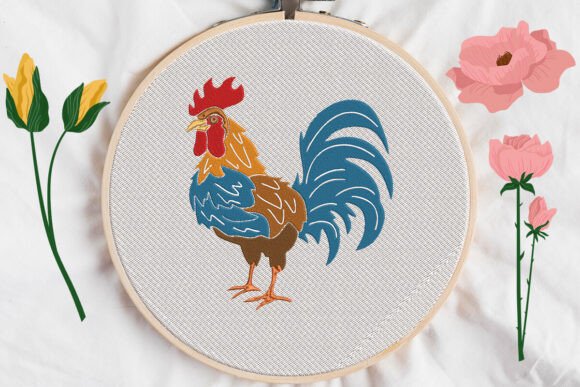 Powerful Rooster Embroidery: A Designer’s Review