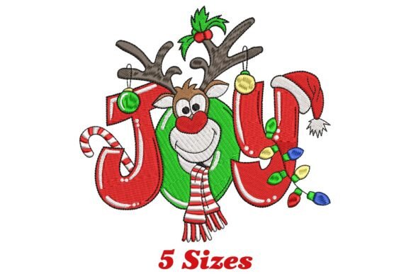 Review: Christmas Joy Embroidery Design for Merch