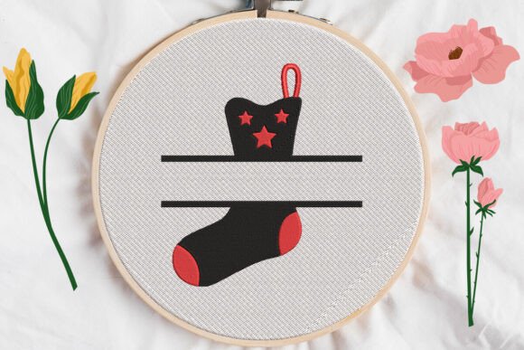 Review: Christmas Sock Holiday Embroidery for Seasonal Sales