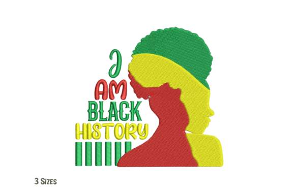 Review: I Am Black History Silhouette Embroidery