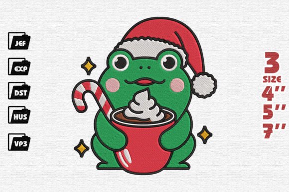 Review: Ribbiting Around the Christmas Frog Design