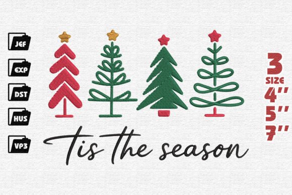 Review: ’Tis the Season Christmas Embroidery Design