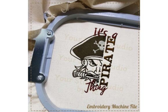 Reviewing It s a Pirate Thing Embroidery Design