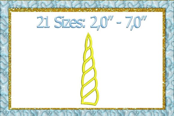 Reviewing the Unicorn Horn Applique Embroidery Design